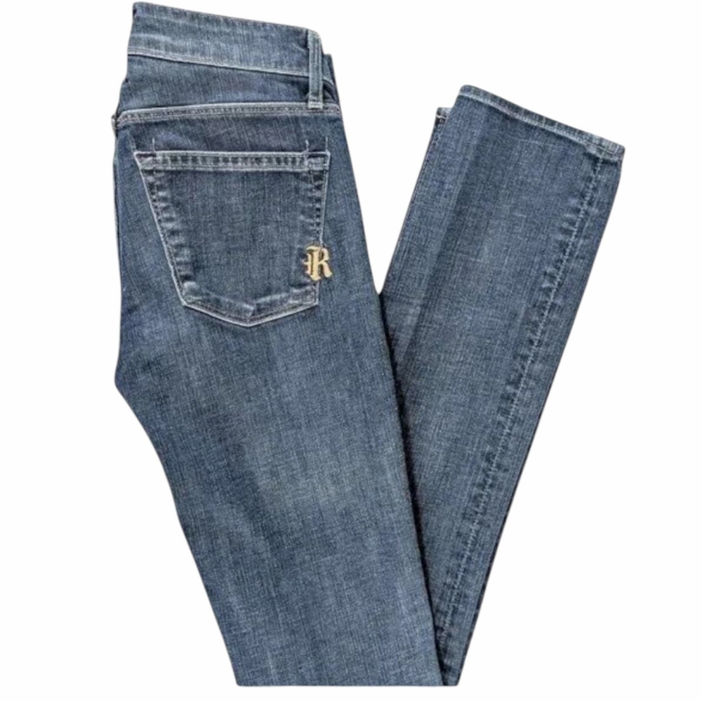 Rich & Skinny 24x32 Skinny Ankle Jeans Blue-Gray Y2K